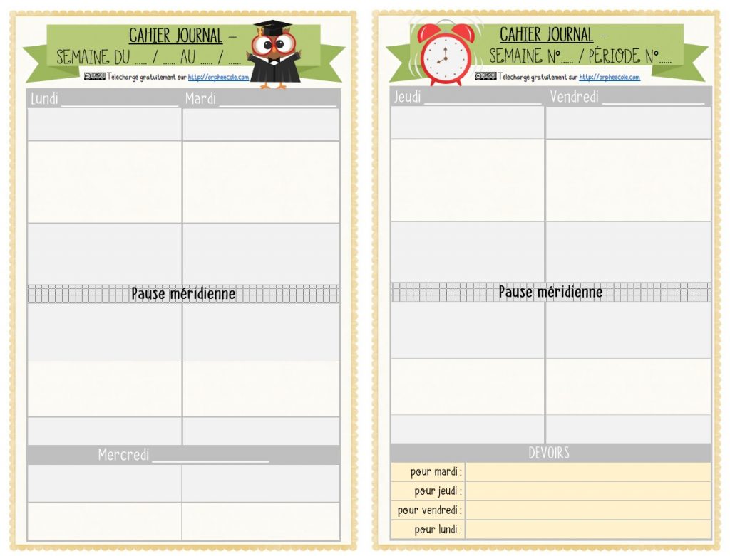 cahier de vacances pdf