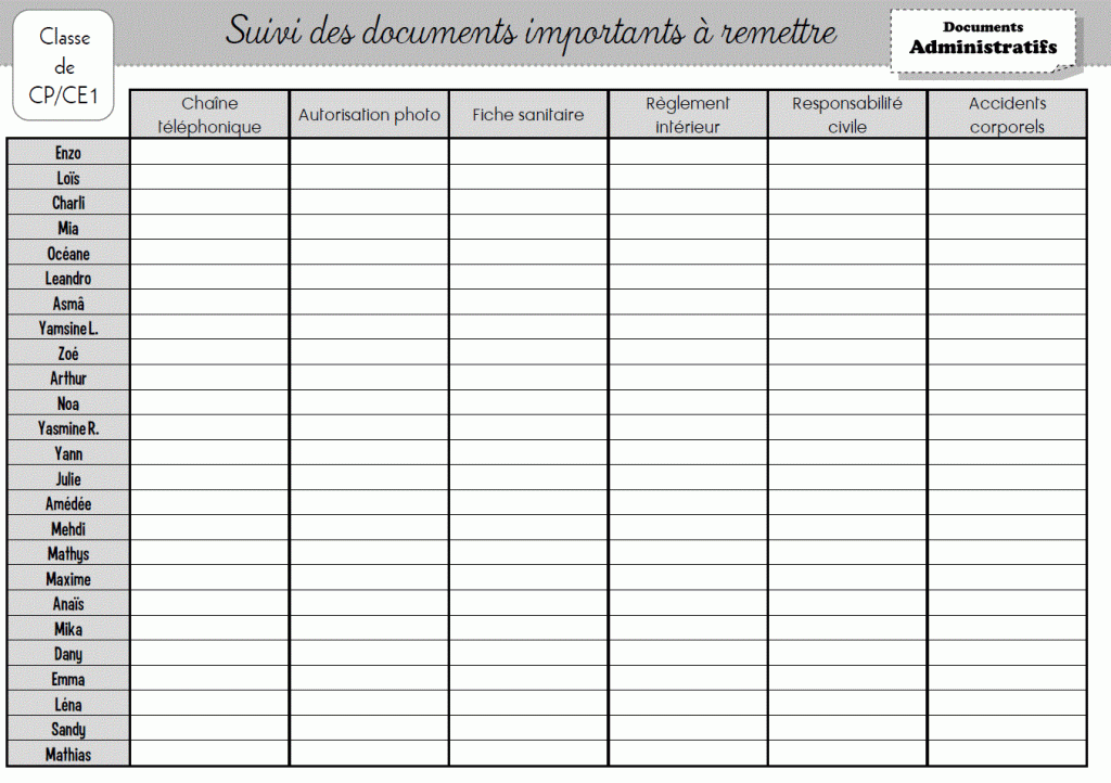 calendrier des vacances